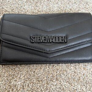 Steve Madden  Black Wallet Clutch NWT